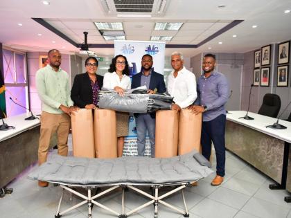From left: Michael Whittaker, physical planner at the St James Municipal Corporation (StJMC); Naudia Crosskill, the StJMC’s chief executive officer; Lisa Lake, group chief executive officer of Restaurant Associates Limited (RAL); Richard Vernon, mayor of
