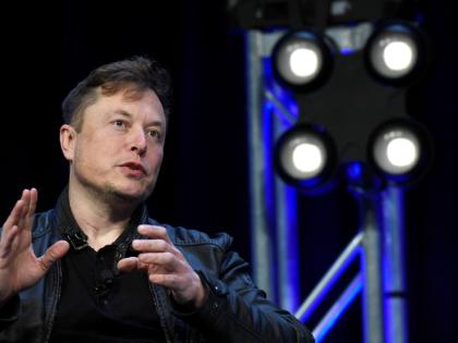 Tesla and SpaceX Chief Executive Officer Elon Musk speaks at the SATELLITE Conference and Exhibition in Washington, March 9, 2020.  (AP Photo/Susan Walsh, File)