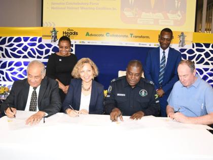 The Jamaica Constabulary Force (JCF), JN Foundation, the Global Safety Partnership and the FIA Foundation signed an agreement in June 2025 for a two-year training programme on enforcement for members of the JCF. Participating in the signing of the agreemen