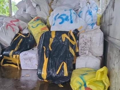 Ganja seized by the Marine Police in Hellshire, St Catherine on March 23, 2206.