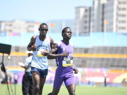 Kingston College’s (KC) Nahashon Ruto at Champs 2026.