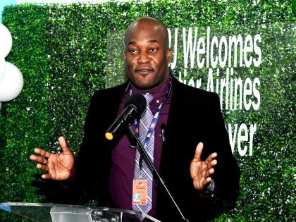 Shane Munroe, chief executive officer, MBJ Airports Limited.