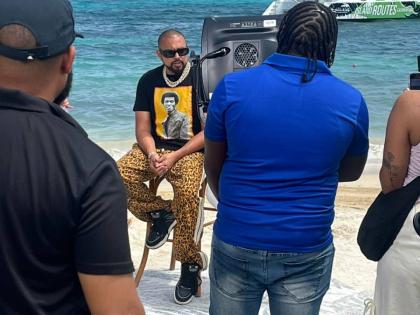 Sean Paul was one of the special guests on the NBC morning show 'Today', which was filmed in Jamaica at Sandals Dunns River on Thursday.