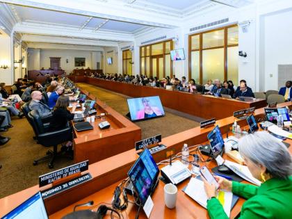 Special Meeting of the OAS Permanent Council held on March 25, in Washington, DC