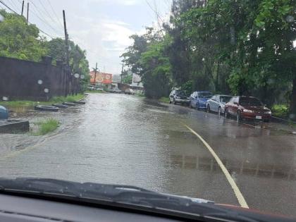 A section of the roadway in eastern Portland near Coronation Bakery in Boundbrook on March 28, 206. 