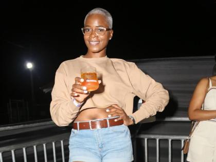 Norjah Witter, account manager, Select Brands, keeps it simple in denim and trainers.