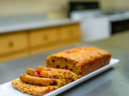 A rich, spiced Jamaican Easter bun, baked to perfection and ready to be shared.