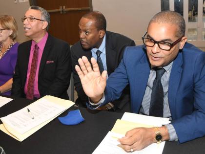 Rudolph Brown/Photographer
From left are Melene Pullen, Executive Director ; Courtney Pullen, Managing Director and Founder of Everything Fresh Limited, Stephen Greig, Company Secretary of Everything Fresh Limited and Gregory Pullen, Chairman of Everything