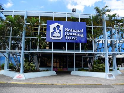 The National Housing Trust’s headquarters in New Kingston.