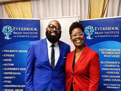 Dr Francene Gayle, consultant stroke neurologist, and her husband, Dr Steve Lawrence, an expert in technology, curriculum, eLearning, artificial intelligence, and research, are the co-owners of Everbrook Brain Institute & Cognitive Clinic, located at 80 Mu