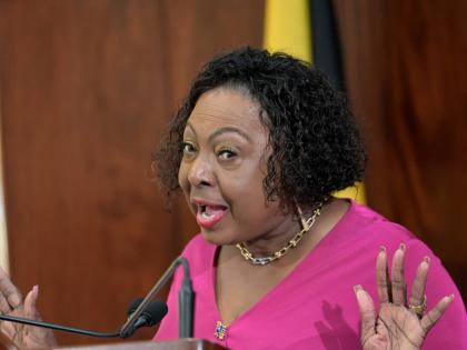 Culture Minister Olivia Grange.