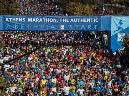 Scenes from the Athens Marathon The Authentic.