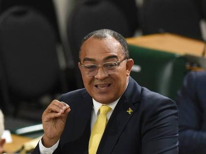 Dr Christopher Tufton, minister of health and wellness.