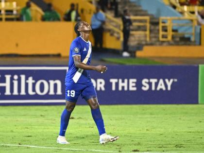 Mount Pleasant ace striker Warner Brown.