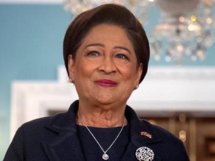 Trinidad and Tobago Prime Minister Kamla Persad-Bissessar.