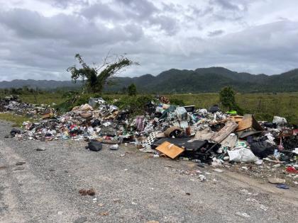 Pullet Lane in Morass, Hertford, Westmoreland, has seen the return of an illegal dumpsite, a situation worsened in the aftermath of Hurricane Melissa.