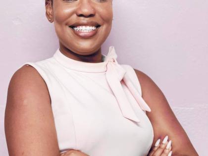 General Secretary of the PNPYO, Peta-Gay Ferguson.