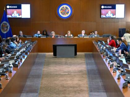 Regular meeting of the Permanent Council of the OAS in Washington, DC.