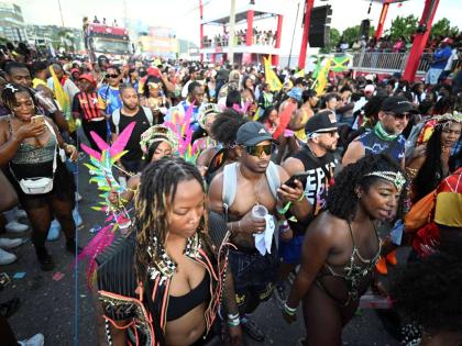 Revellers at Carnival 2026 in Jamaica.