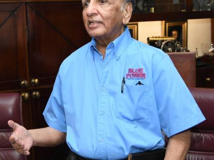 Dhiru Tanna, chairman of Blue Power Group.