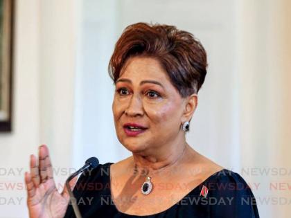 Trinidad and Tobago’s Prime Minister, Kamla Persad-Bissessar.