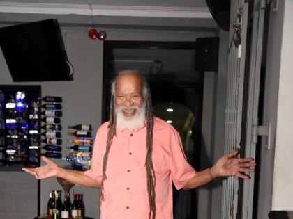 Ernie Smith poses for the camera at the surprise birthday celebration for his 79th birthday held on May 1, 2024. 