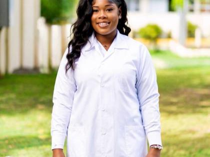 Sheere Spence, a senior medical laboratory technologist, University of Technology.