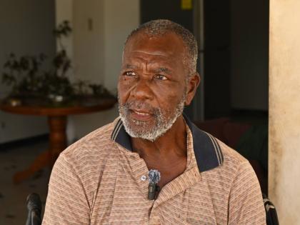 Basil Bennett, a resident of Parottee, St Elizabeth.