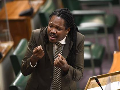 Opposition Spokesman on Education Damion Crawford.
