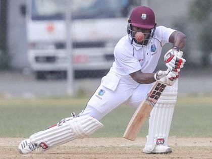 Jahmar Hamilton scored 121 off just 119 balls to give the Leeward Islands Hurricanes a glimmer of hope against the Trinidad and Tobago Red Force.