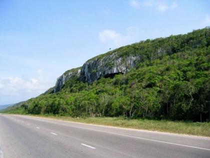 A section of the Puerto Bueno Mountain, also called the Dry Harbour Mountains, in St Ann.