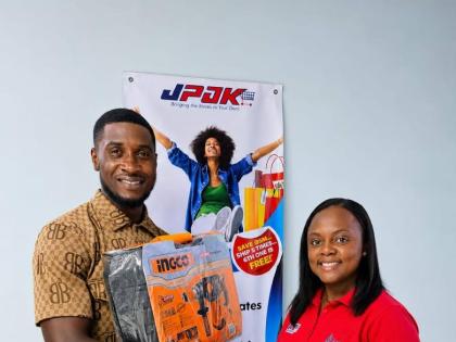 A father of two is one step closer to building a sustainable future for his family after receiving a donation of professional tools valued at more than $50,000 from JPak Courier Services, a subsidiary of Laparkan Jamaica Limited. The presentation took plac