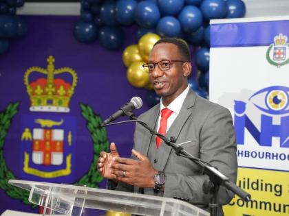 Dr Orlando Worges, principal of Edith Dalton James High School. 
