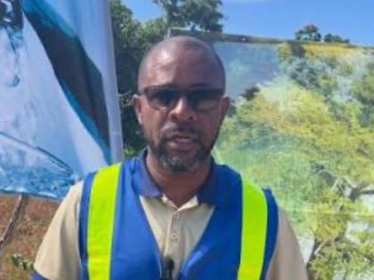 Aubyn Green, the NWC’s community services manager for Trelawny.