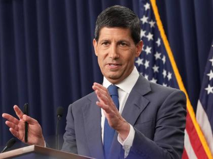 Federal Reserve Board Chairman Kevin Warsh speaks at a news conference at the Federal Reserve in Washington, Wednesday, July 29, 2026. (AP Photo/Mark Schiefelbein)