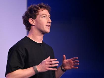 FILE - Meta CEO Mark Zuckerberg speaks during the company’s Connect developer conference Wednesday, Sept. 17, 2025, in Menlo Park, Calif. (AP Photo/Nic Coury, File)