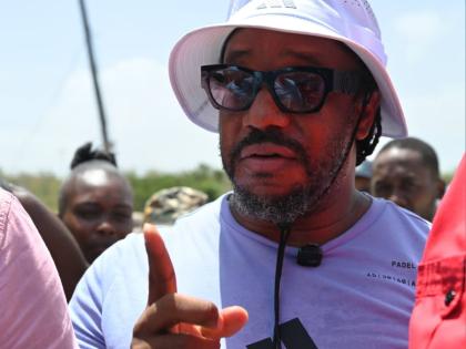 Isat Buchanan, opposition spokesman on human rights, and members of the People’s National Party visited Coopers Pen, Trelawny on Thursday to speak to residents who were impacted by the demolition exercise on Tuesday morning. 