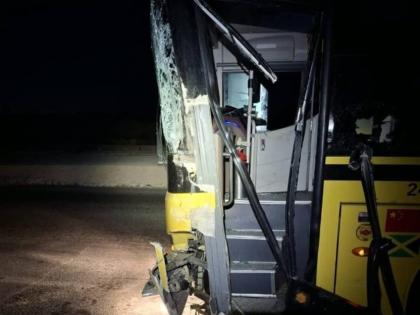 Images posted on JPS’s social media pages show what appears to be a JUTC bus that had collided into a light pole in Naggo Head in Portmore, St Catherine, resulting in electrical wires being pulled to the ground. Sections of Portmore in St Catherine are n