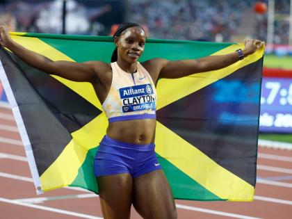Jamaica’s Tina Clayton 
