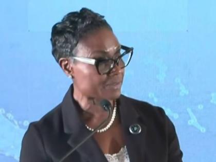 Ministry of National Security and Peace State Minister Juliet Cuthbert-Flynn addressing the 14th annual conference of the Association of Caribbean Heads of Corrections and Prison Services at AC Hotel in St Andrew on Monday.