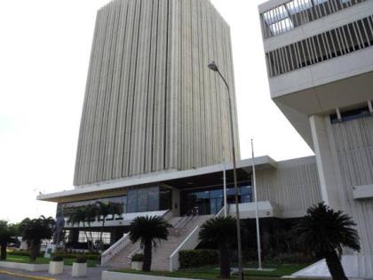 Bank of Jamaica headquarters located on Nethersole Place in downtown Kingston.
