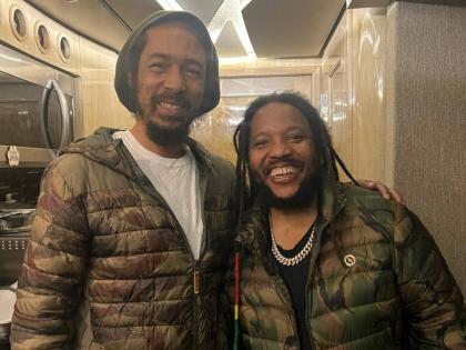 Producer David Cole (left) joins forces with Stephen Marley on ‘Winning’, Marley’s new collaboration with Beenie Man.