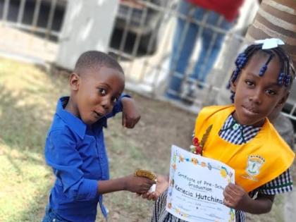Samson Cameron, 4, and Keriecia Hutchinson, 7, were killed in the fire.