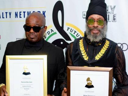 Brian and Tony Gold at last year’s ceremony.