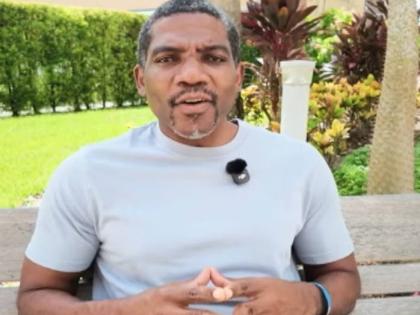 Prime Minister Dr Terrance Drew updating the people of St Kitts and Nevis and the wider Caribbean from a rehabilitation centre in Florida. 