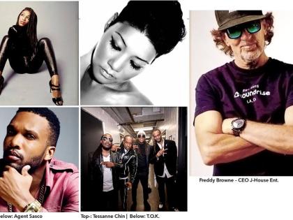 Patra, Tessanne, Agent Sasco, TOK, and Browne.