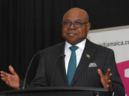 Tourism Minister Edmund Bartlett