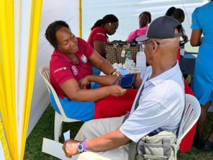 Residents of Carisbrook accessed essential health screenings and wellness services as part of the ‘Renewed Hope’ Health and Wellness Recovery Fair in Carisbrook, St Elizabeth. The intervention, led by the Ministry of Health and Wellness (MOHW) in colla