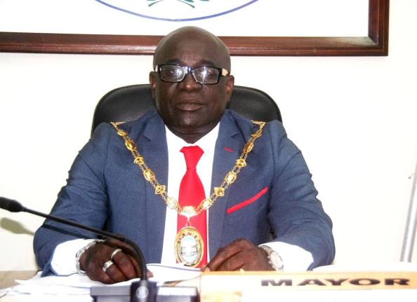 Lucea Mayor Sheridan Samuels 