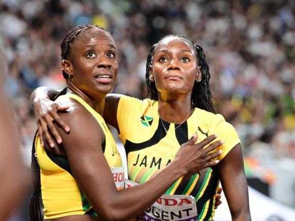 Danielle Williams (left) and Ackera Nugent.